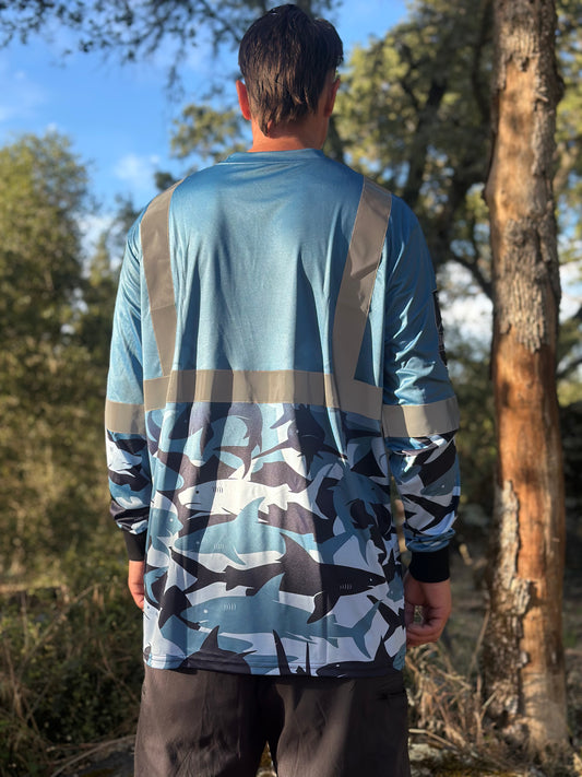 Tide Runner Long Sleeve Safety Reflective Hi-Viz