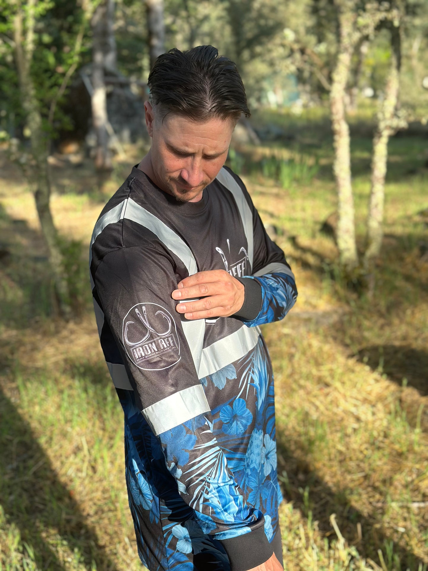 Midnight Reef Long Sleeve Safety Reflective Hi-Viz