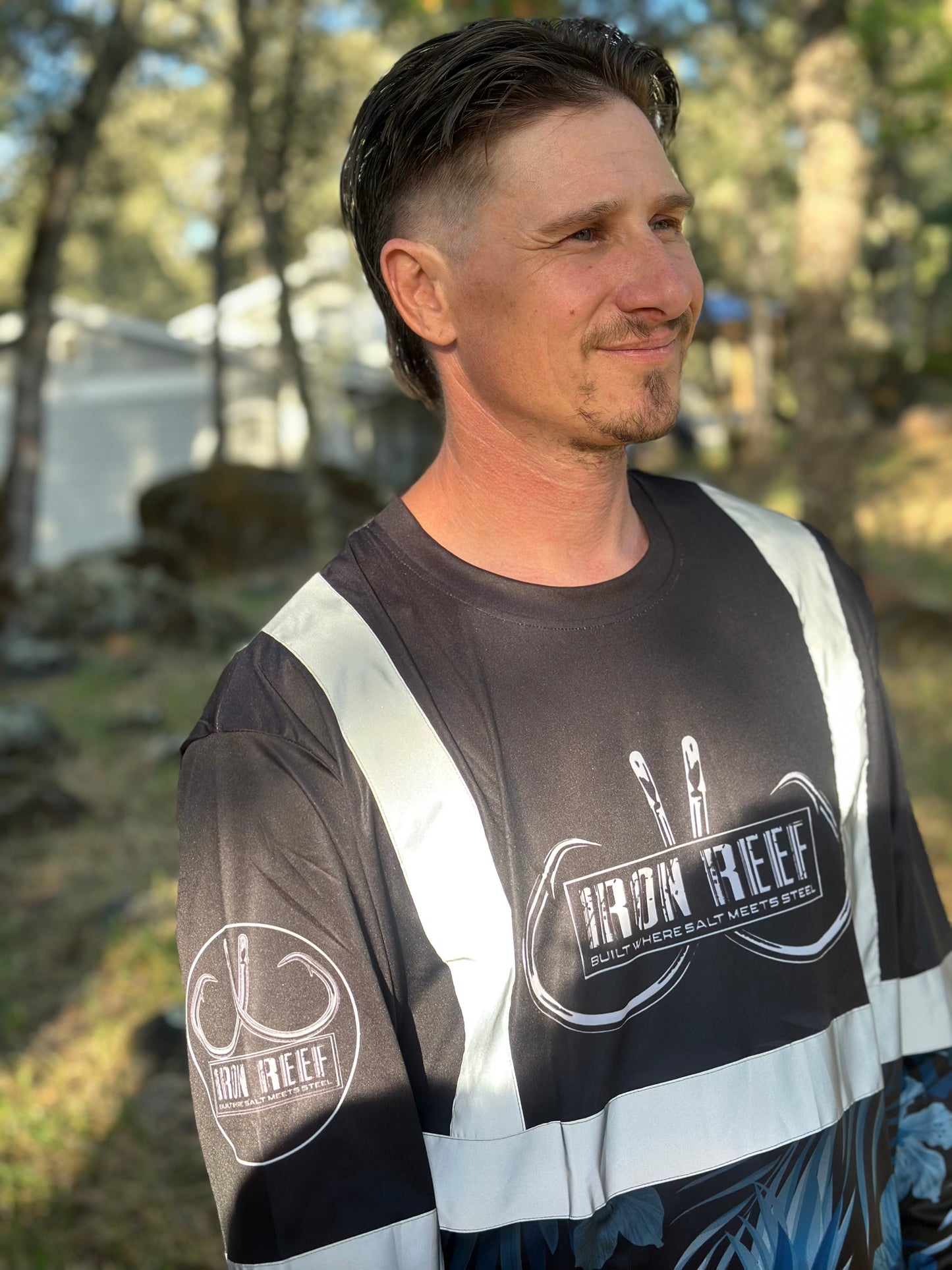 Midnight Reef Long Sleeve Safety Reflective Hi-Viz