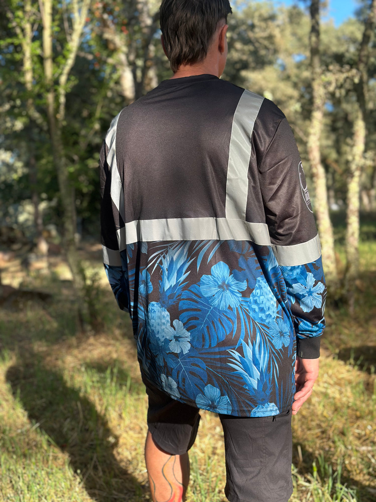 Midnight Reef Long Sleeve Safety Reflective Hi-Viz